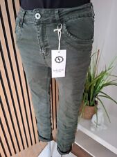 ❤️ Karostar wie Jewelly Baggy Jeans Hose K8213-4 Khaki bis XXXXL