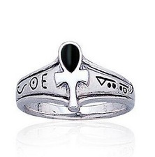 Peter Stone 925 Silber Ankh