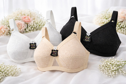 Damen soft kreuz spitze - soft,