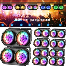 10X 260W COB RGB LED Stage Par