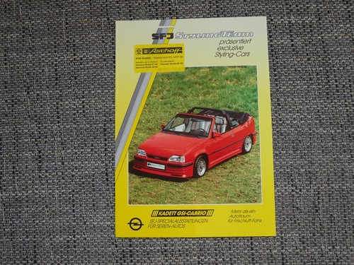 Opel kadett gsi cabriolet - opel, sfj
