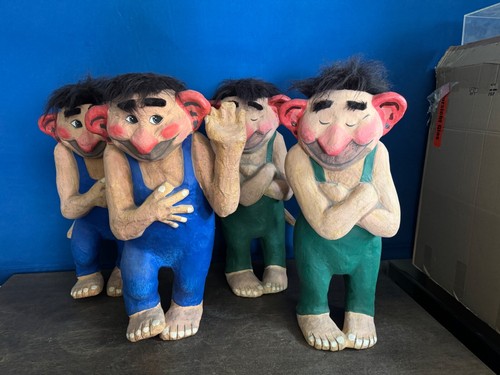 Pappmache figur 70cm - pappmache,