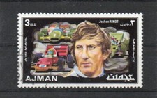 #292 Ajman 1971 - Mi.-Nr. 1072 - Formel 1 - Jochen Rindt - Rennfahrer - Austria