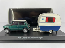 Schuco Mini Cooper with Caravan 1:43 450241500