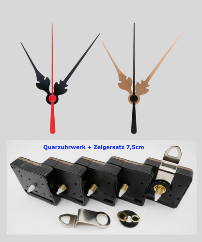Lautloses quarz uhrwerk - quarz,