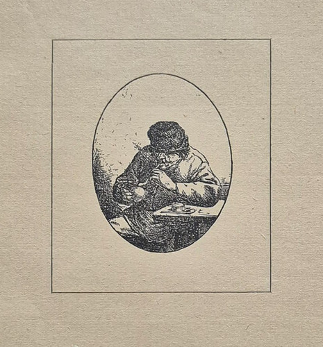 Alte lithographie der - alte, lithographie,