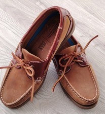 Chatham Bermuda Herren Leder Bootsschuhe Gr. 40