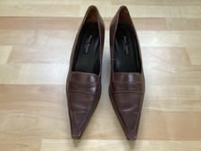 Paul Green College Leder Pumps braun Gr. 40