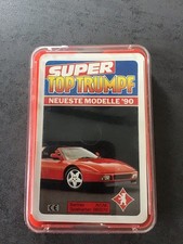 Vintage Berliner Spielkarten Quartett - Super Top Trumpf Neueste Modelle 90 