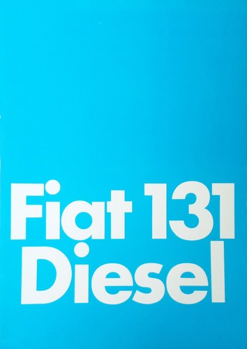 Fiat 131 diesel - fiat, 197?