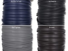 2m Paspelband Kunstleder Kunstlederbesatz mit Vorstoß 4 Farben