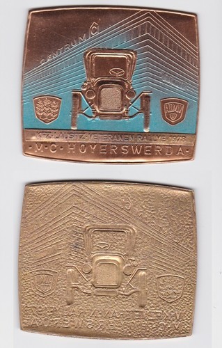 Ddr plakette admv kfz lausitz - ddr,