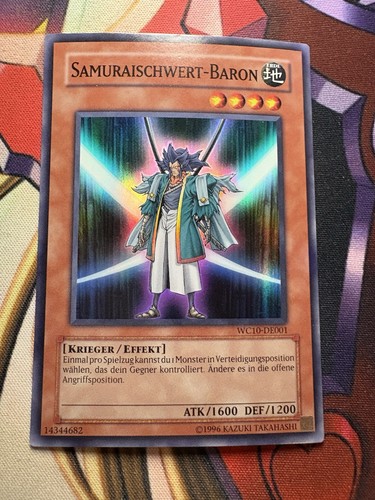 Yugioh samurai sword baron - yugioh!,