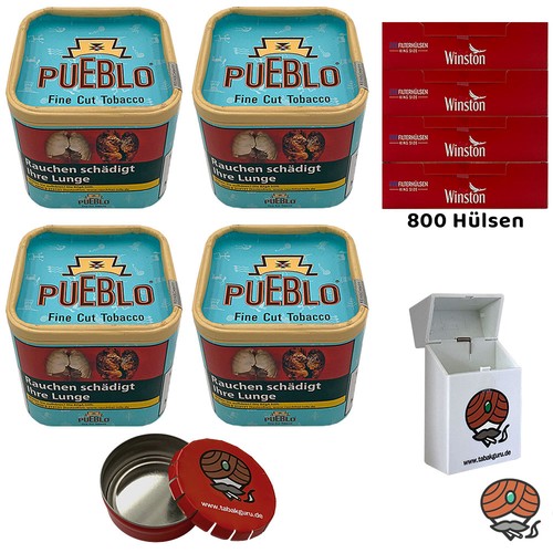Pueblo blau feinschnitt - blau,