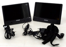 Tragbarer DVD Player 2 Bildschirme Portabler Videospieler SCHWAIGER 716474 (1)