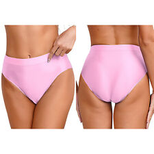 Damen Unterwäsche Seide Satin Knicker Glänzend Strings Stretch Trunks Cheeky