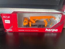 Herpa H0 806515 Mercedes Benz LKW mit Arbeitsbühne, OVP, 1:87  NEU + OVP