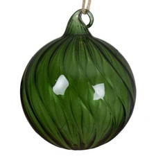 Weihnachtskugel Grün