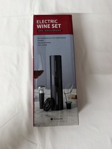 Elektrisches weinöffner set - elektrisches,