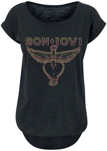 Bon jovi shirt damen heart - jovi, t-shirt