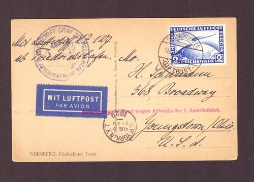 Zeppelin amerikafahrt - 1, .