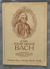 Karl philipp emanuel - emanuel, bach