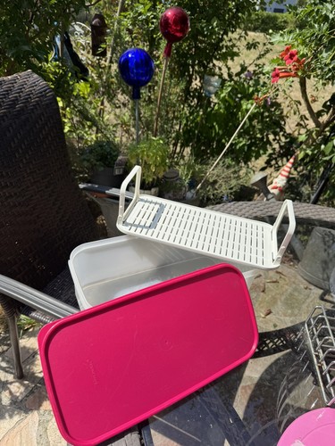 Gelb rot tupperware - od,