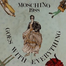 Vintage Moschino Schal Goes