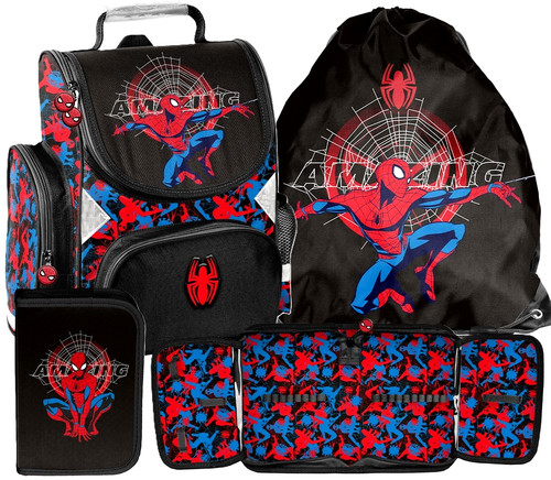 Spiderman schulranzen set - schulranzen,