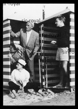 Juist 1956 - Leute beobachten