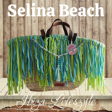 IBIZA Korbtasche XXL Boho