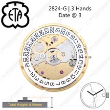 Genuine ETA 2824-2 Automatic