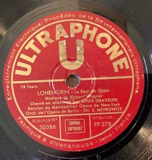 Louis Graveure – 78 rpm