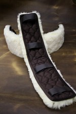 Echt Lammfell Gurtunterlage /