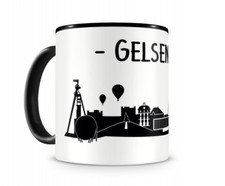 Gelsenkirchen skyline tasse - gelsenkirchen,