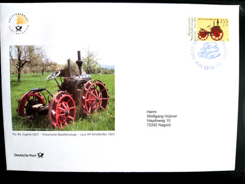 Deutschland 2021 fdc - deutschland,