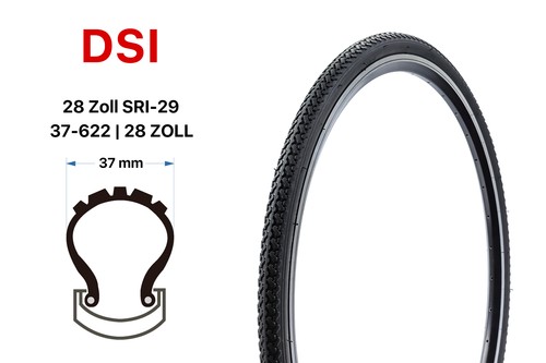Zoll fahrrad reifen 622 - fahrrad, 37-622