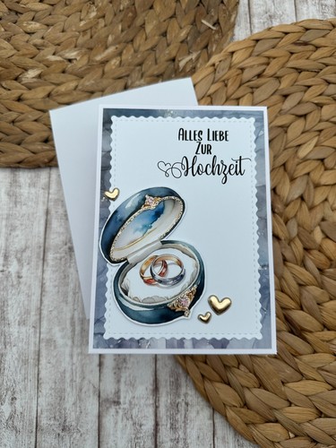 Hochzeitskarte handgemachte - hochzeitskarte,,