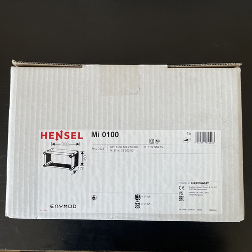 Hensel leergehäuse gehäuse - hensel,