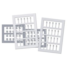 Busch 1491, Kilometersteine