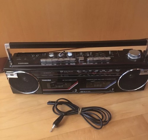 Boombox toshiba 8055 very - boombox,