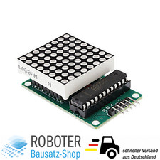 8x8 Punkt-Matrix LED Modul 3mm