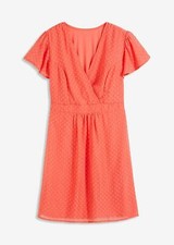 Kleid mit tiefem ausschnitt - mit, v-ausschnitt