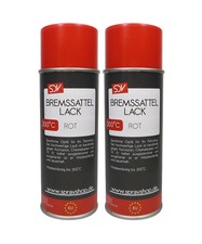 BREMSSATTELLACK ROT 2x 400ml