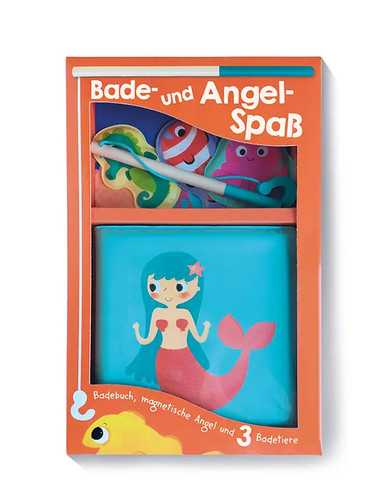 Bade und angelspaß orange - bade-, (orange