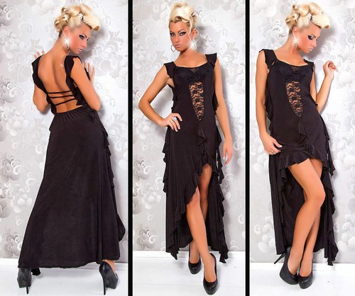 Abendkleid latino salsa - abendkleid,