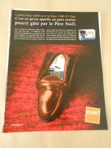 Werbung 1998 advert fnac gsm - werbung,