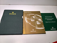 ULTRA RARE ROLEX SERVICEHEFT +