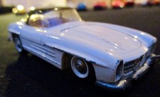 Tekno Denmark Mercedes 300SL Roadster W198 II 1:43 60er70er weiß schwarz Hardtop