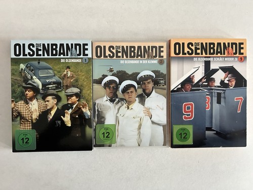 Olsenbande drei dvds - ,